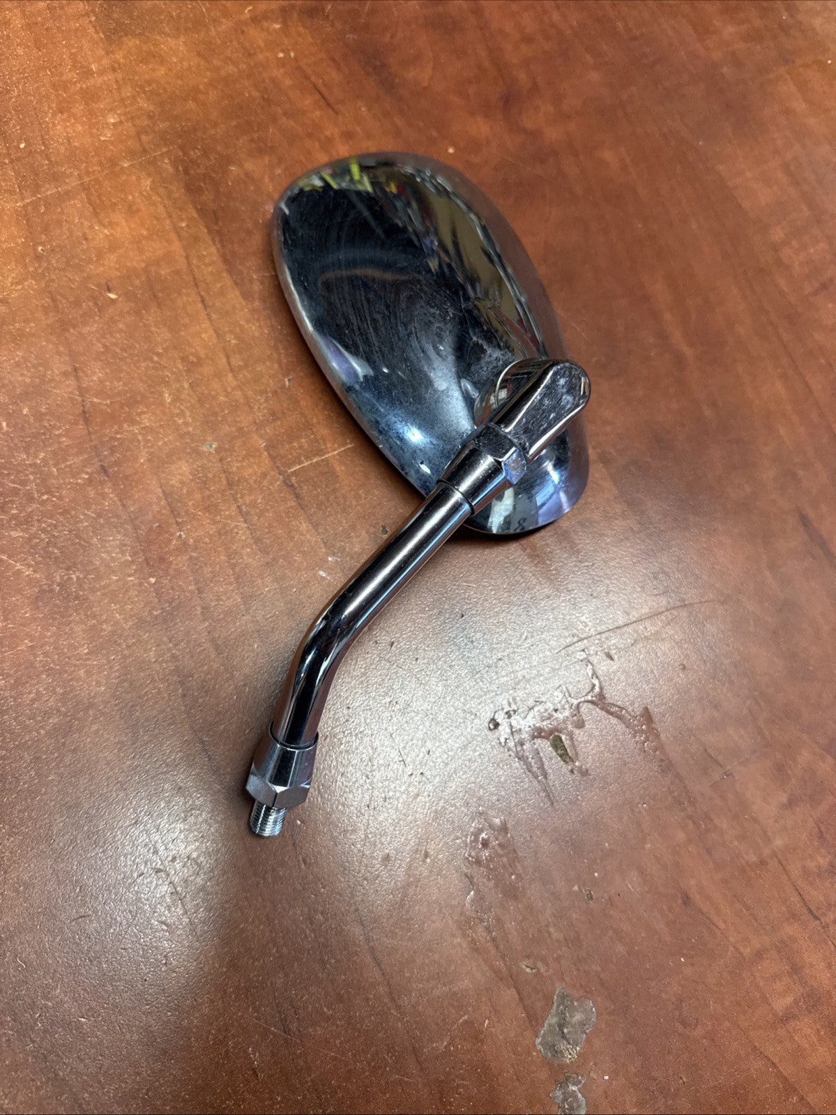 Used OEM 2002 Suzuki Volusia VL800 Left Side Chrome Rear View Mirror RH Stanley