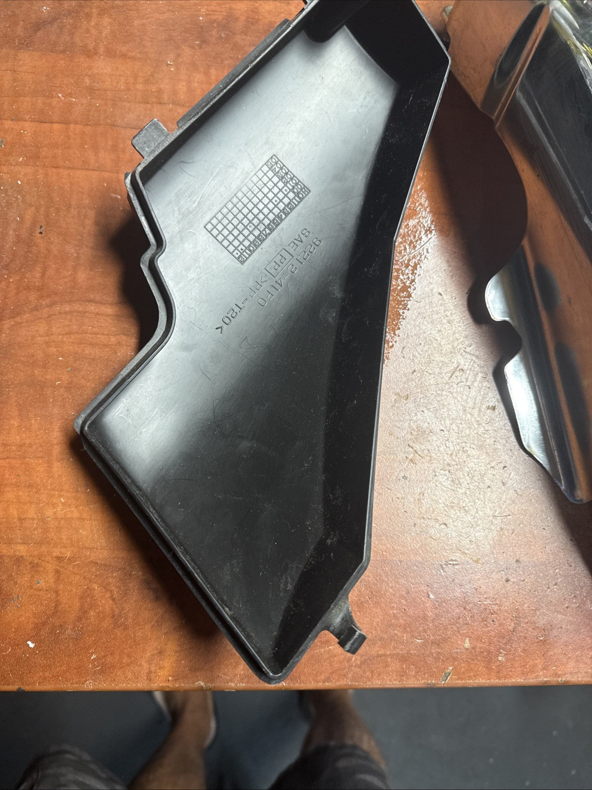 2002 Suzuki Volusia VL800 Side Tool Luggage Box Lid Cover & OEM No Lock Key