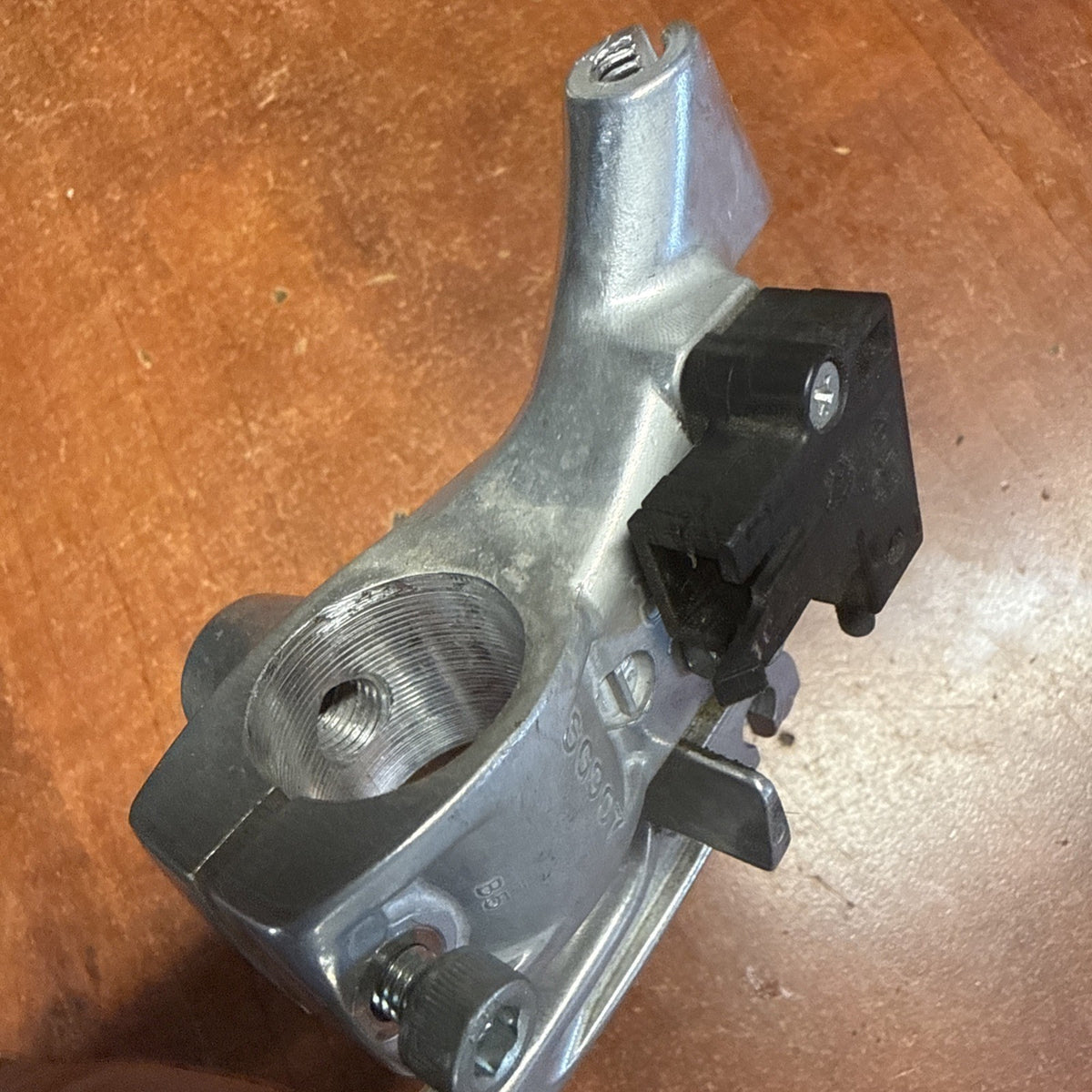 2002 Suzuki Volusia VL800 Left Clutch Lever Handle & Perch Mount Bracket OEM