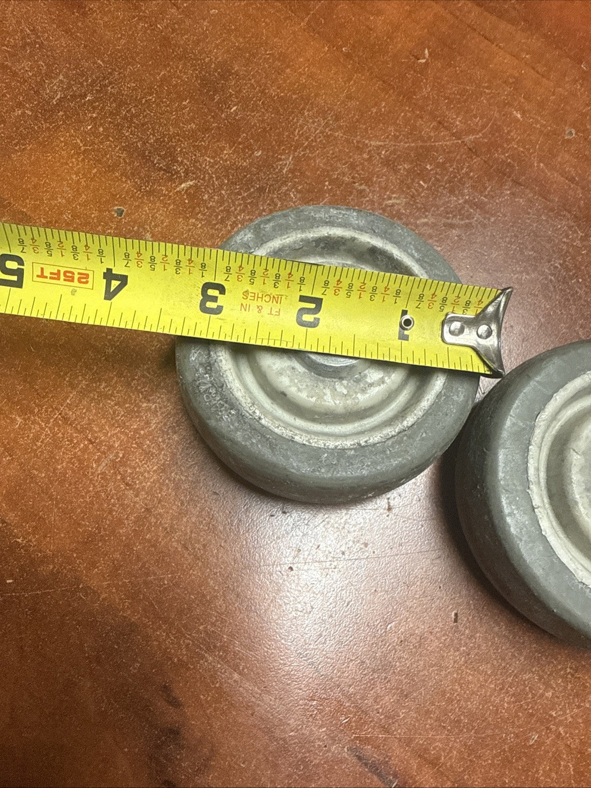 OEM Used Part: Pair of 3 1/2" Wheels for 13" Minuteman Floor Machine M13075-00