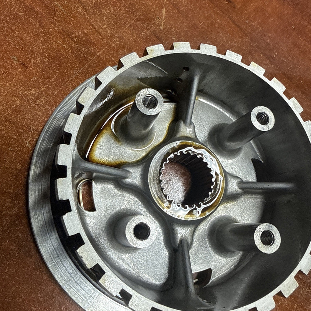 OEM 2002 Suzuki Volusia VL800 Clutch Sleeve Hub Center Basket with Push Piece