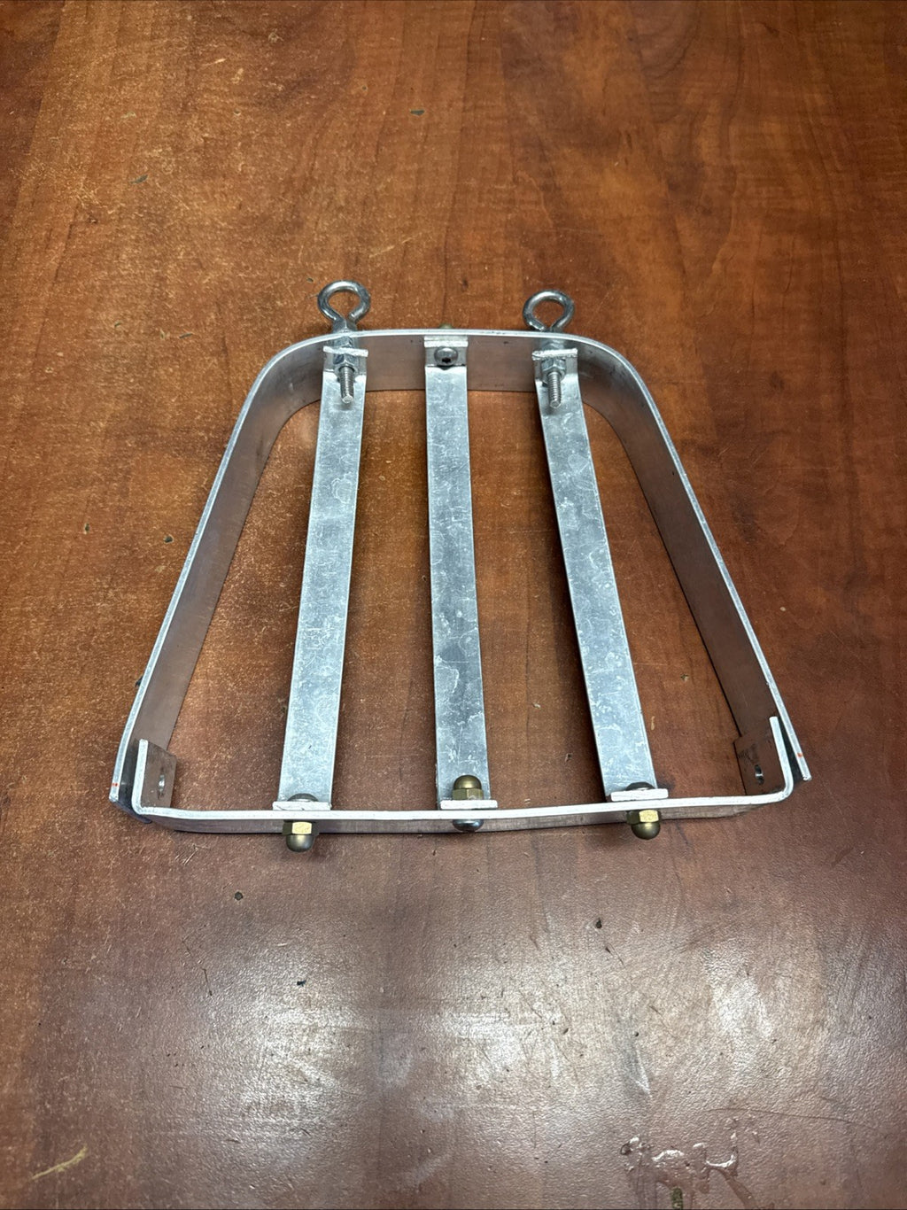 Used OEM 2002 Suzuki Volusia VL800 Rear Sissy Bar Luggage Rack Cargo Shelf