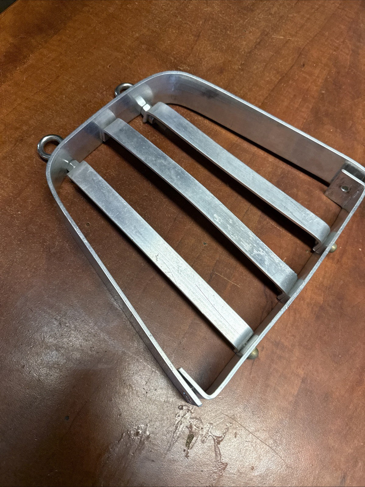 Used OEM 2002 Suzuki Volusia VL800 Rear Sissy Bar Luggage Rack Cargo Shelf