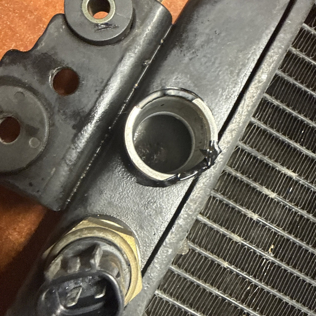 2002 Suzuki Volusia VL800 Engine Water Radiator Assembly Core Denso Japan OEM