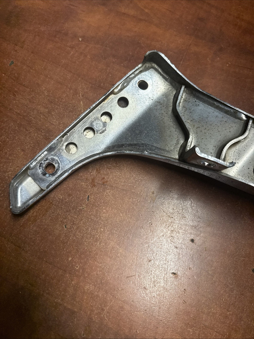 Used OEM 2002 Suzuki Volusia VL800 Rear Left Fender Side Chrome Stay LH See Desc