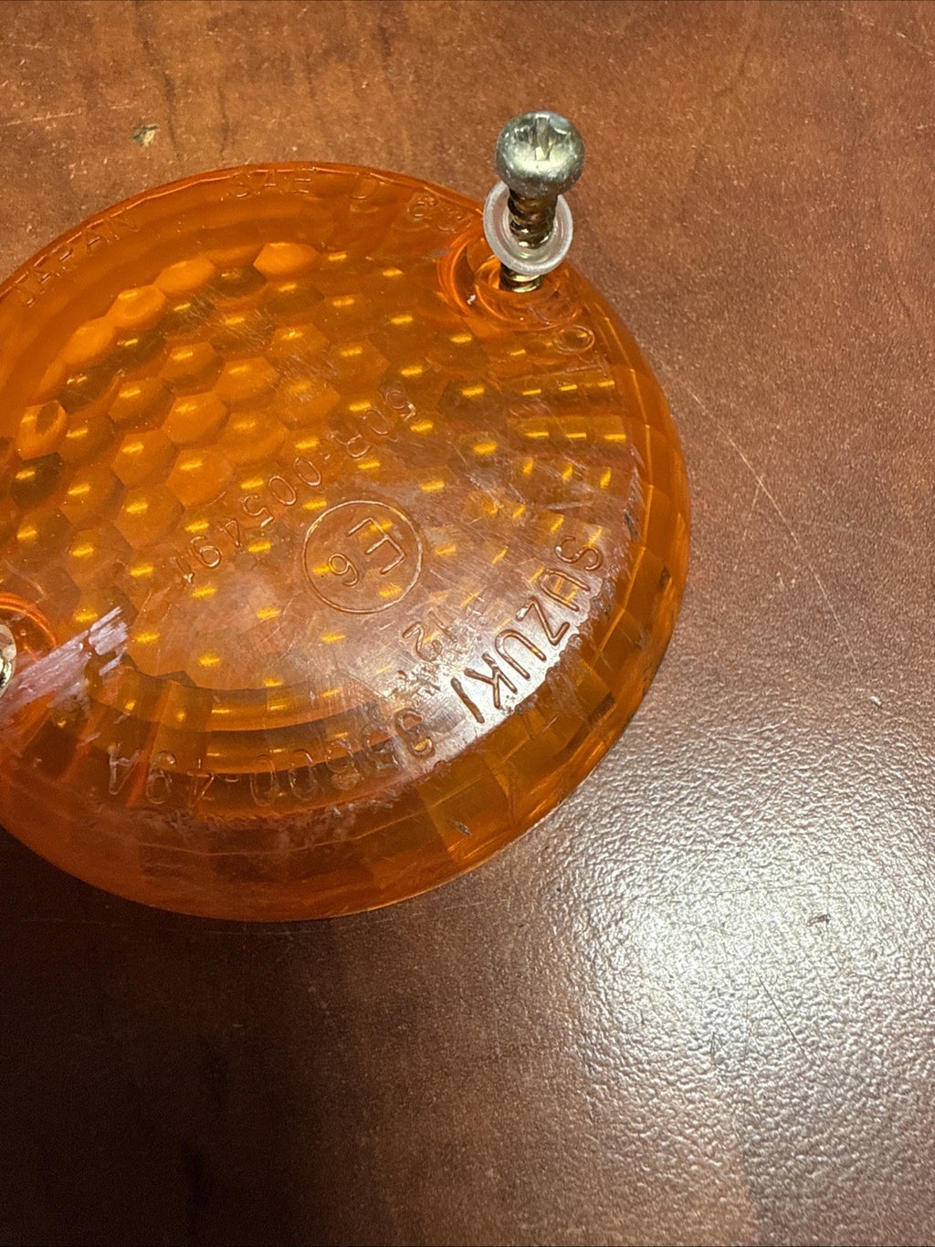 Used OEM 2002 Suzuki Volusia VL800 Rear Turn Signal Light Indicator Amber Lens