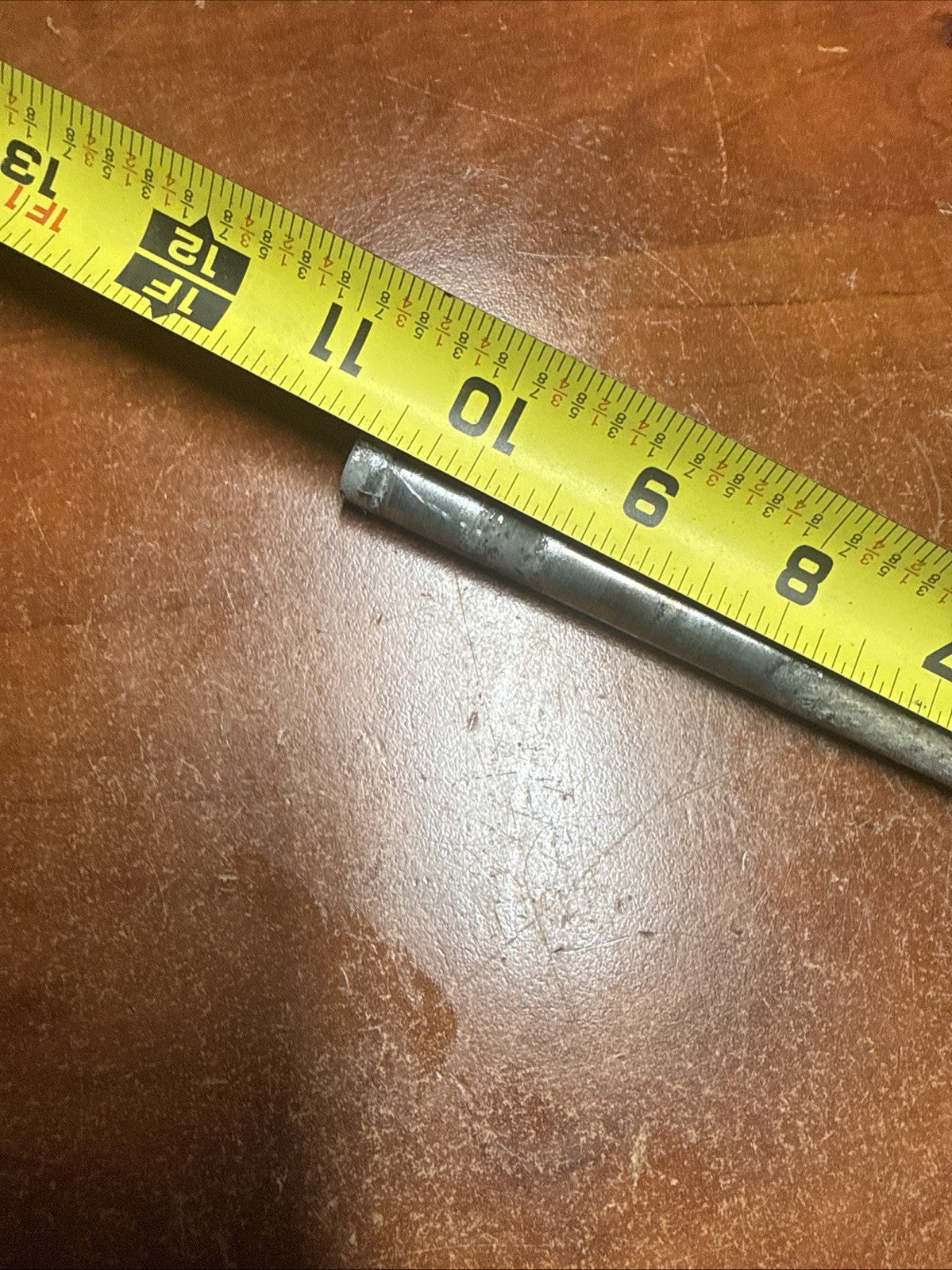 OEM Used Part: Axle 10.75L X .5D PLT for 13" Minuteman Floor Machine M13075-00