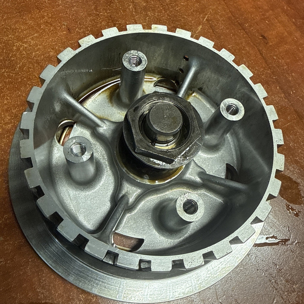 OEM 2002 Suzuki Volusia VL800 Clutch Sleeve Hub Center Basket with Push Piece