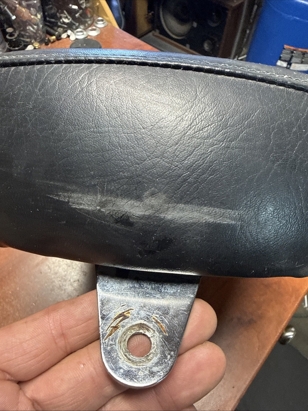 Used OEM 2002 Suzuki Volusia VL800 Rear Passenger Seat Pillion Cushion Pad