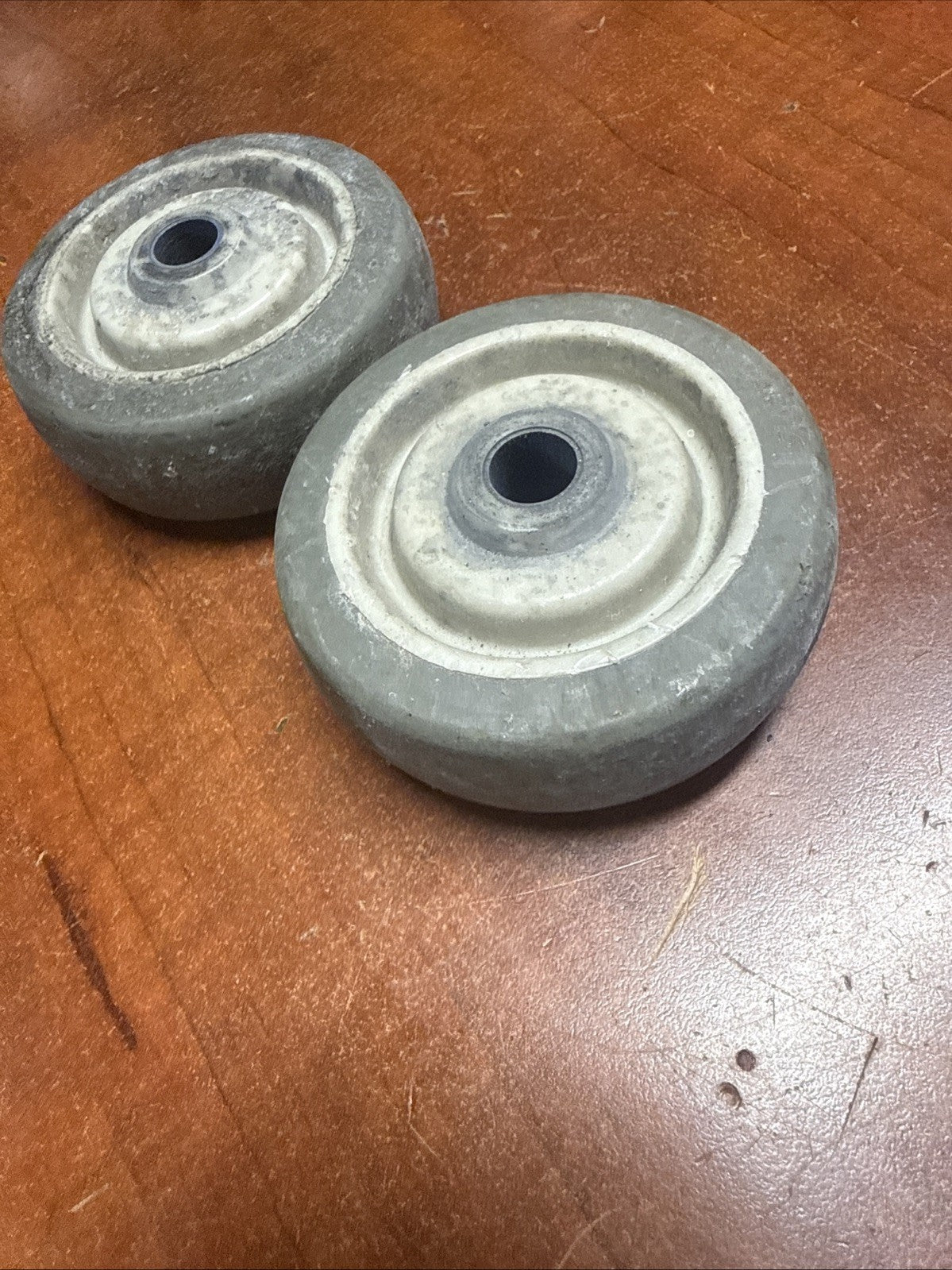 OEM Used Part: Pair of 3 1/2" Wheels for 13" Minuteman Floor Machine M13075-00