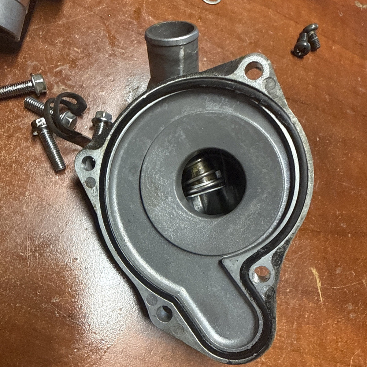 Suzuki Volusia 800 VL800 Engine Coolant Water Pump Housing Impeller Cap Bolts