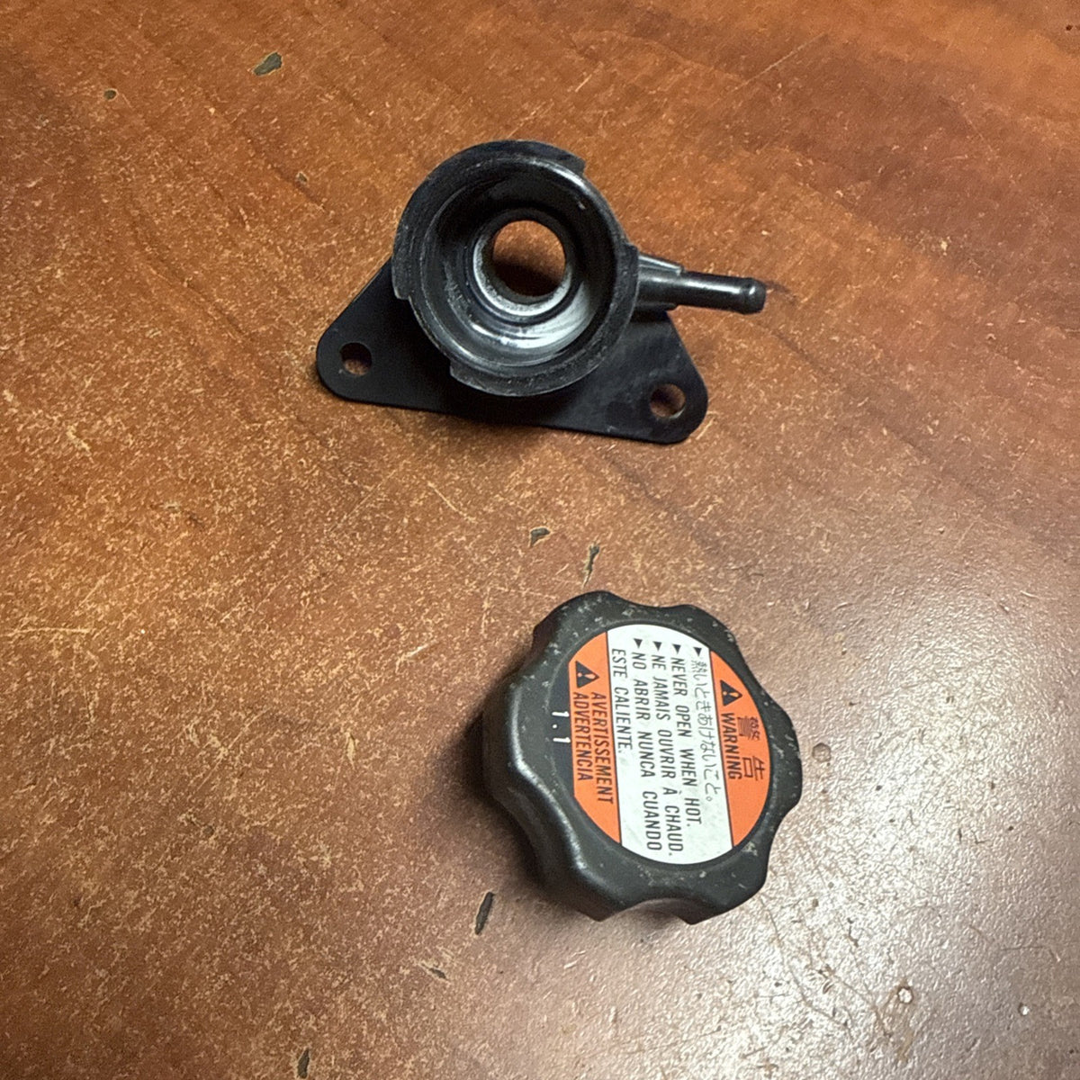 2002 Suzuki Volusia VL800 Radiator Cap 1.1 & Conduction Filler Neck Body Assy
