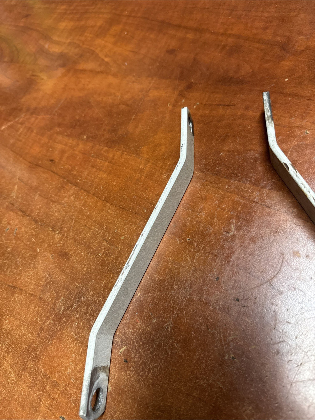 OEM Used Part: Pair of Handle Braces for 13" Minuteman Floor Machine M13075-00