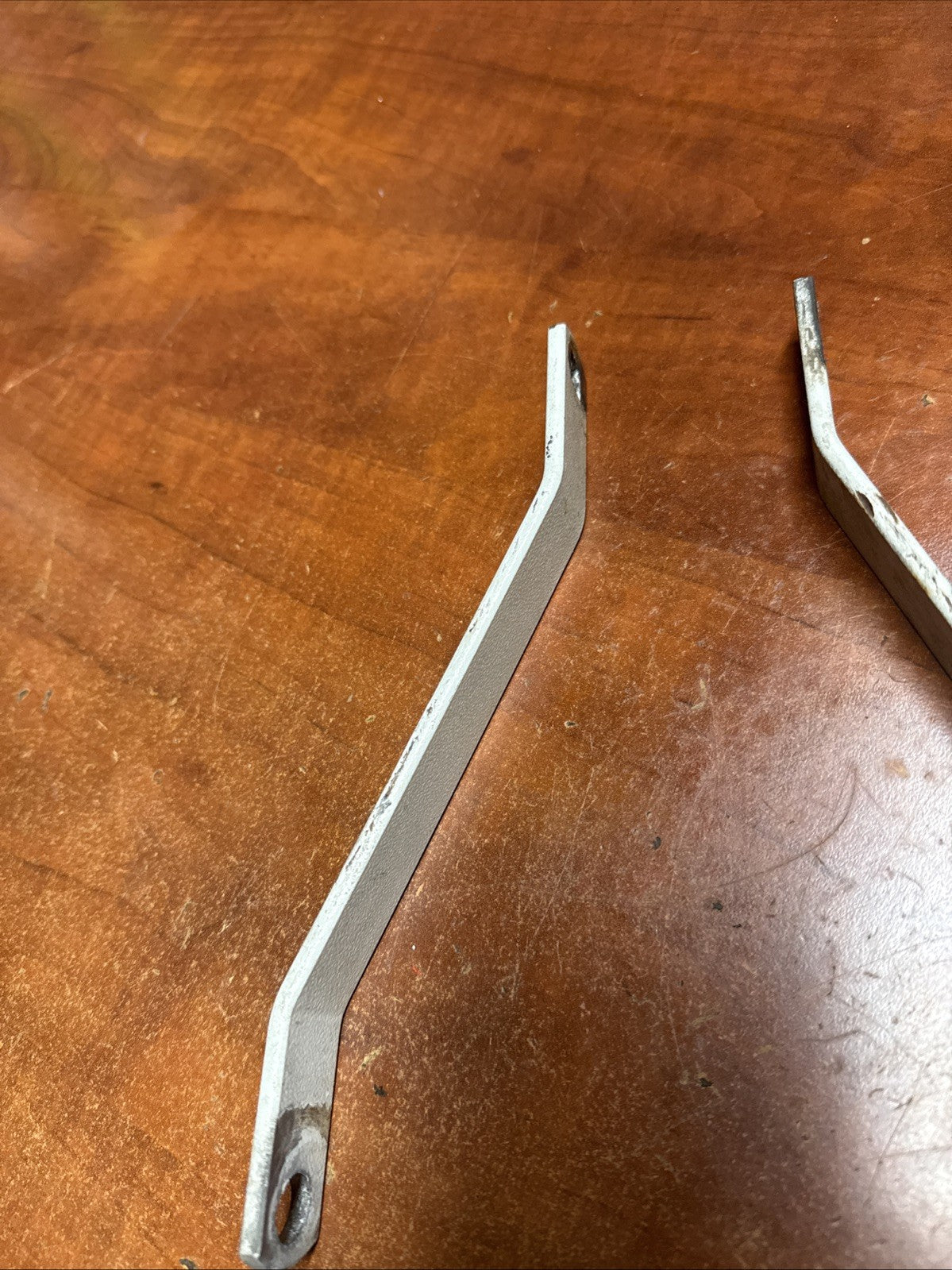 OEM Used Part: Pair of Handle Braces for 13" Minuteman Floor Machine M13075-00