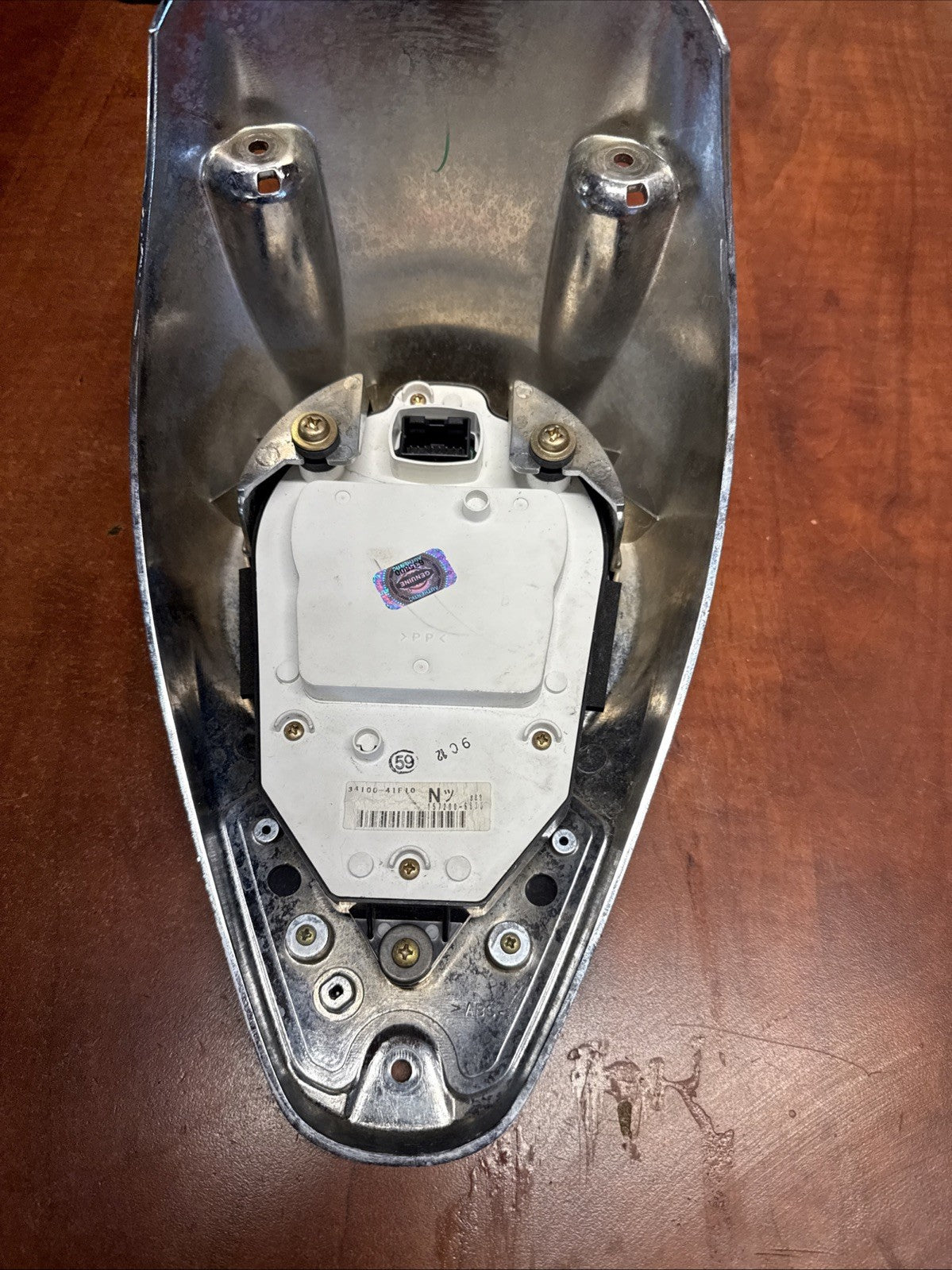 Used OEM 2002 Suzuki Volusia VL800 Speedometer Gauge Chrome Console Cluster