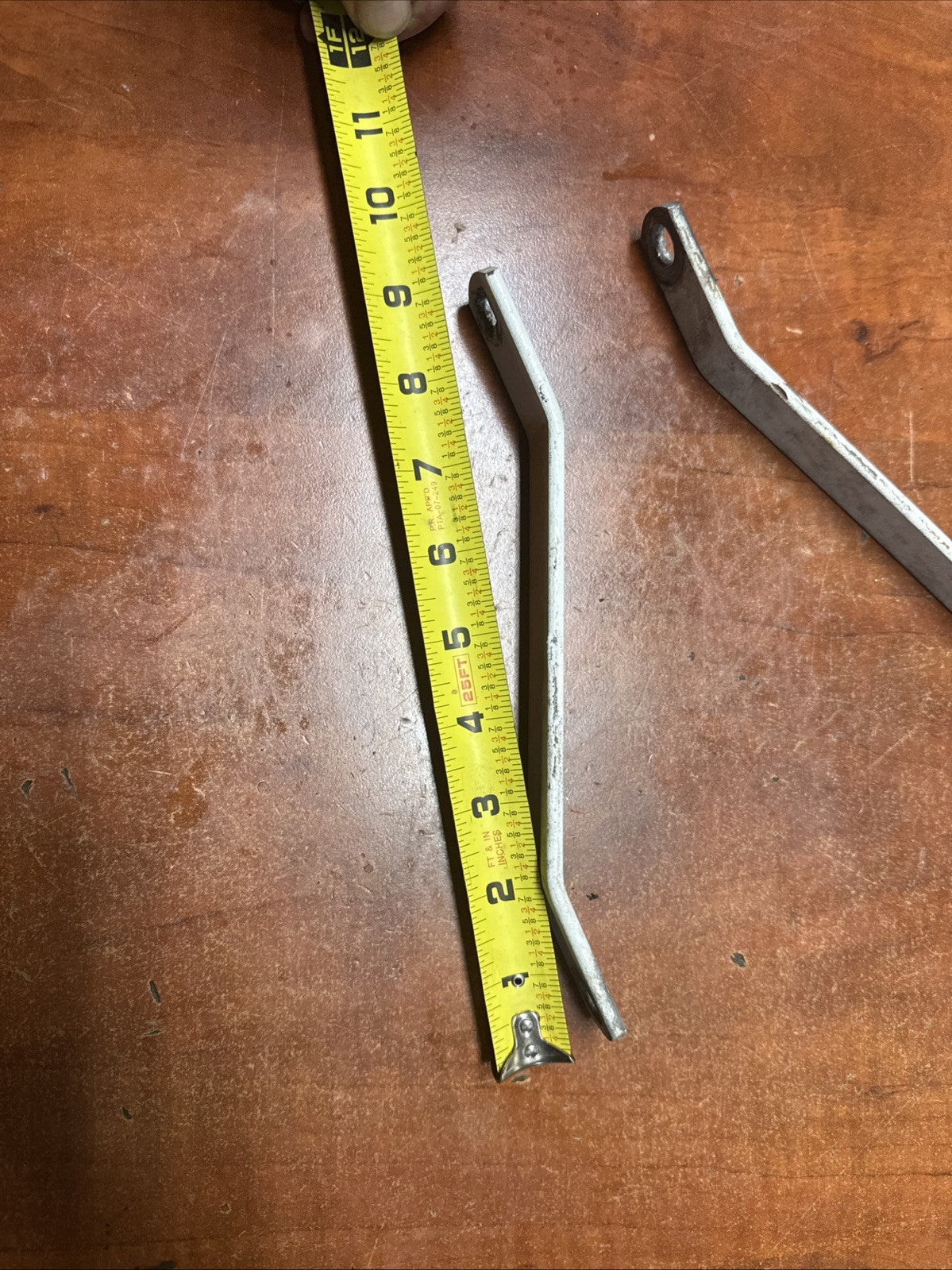 OEM Used Part: Pair of Handle Braces for 13" Minuteman Floor Machine M13075-00