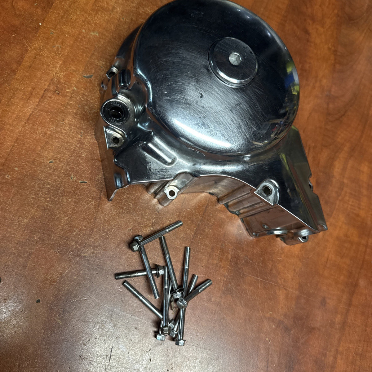 OEM 2002 Suzuki Volusia VL800 Left Side Engine Stator Generator Cover 12k Mil