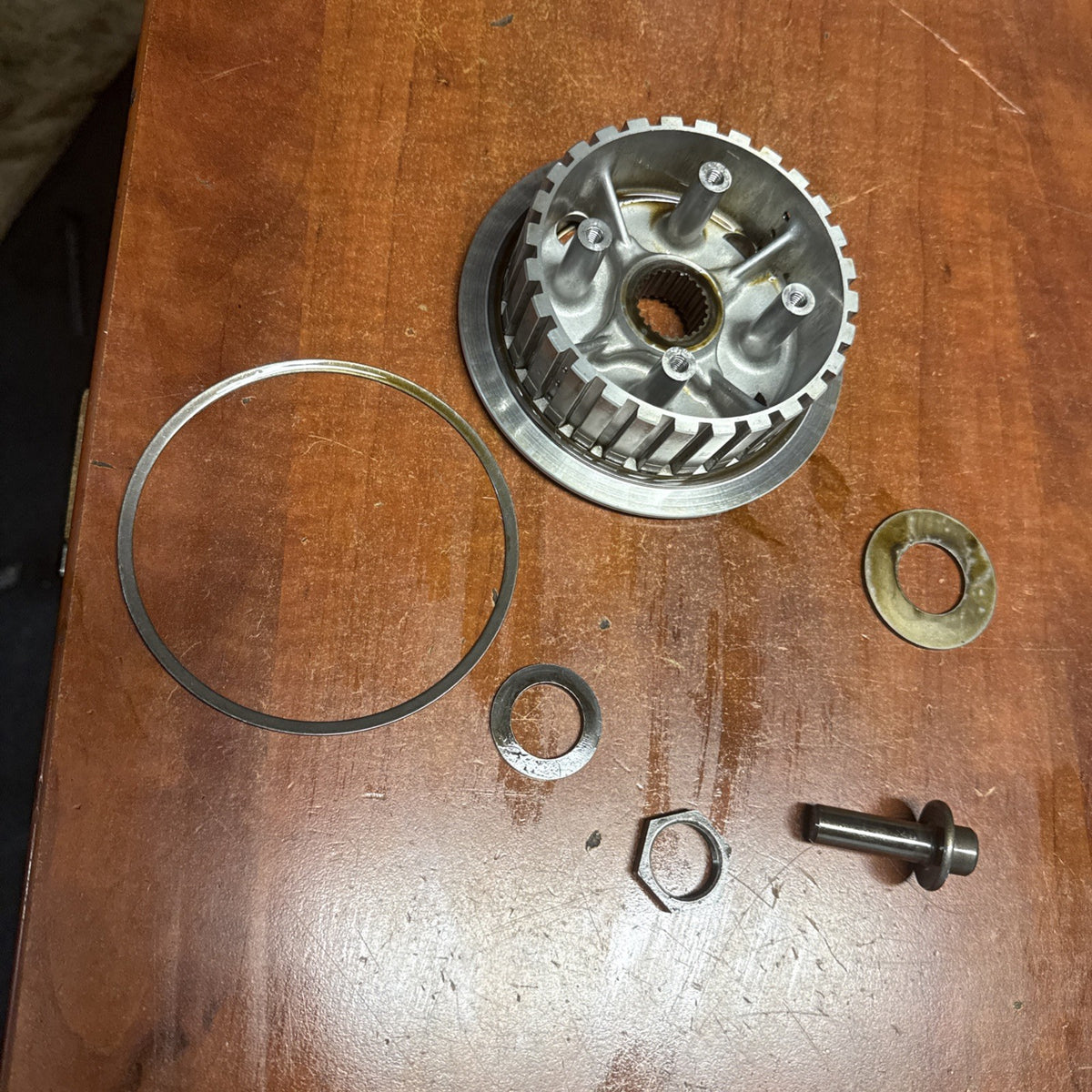 OEM 2002 Suzuki Volusia VL800 Clutch Sleeve Hub Center Basket with Push Piece
