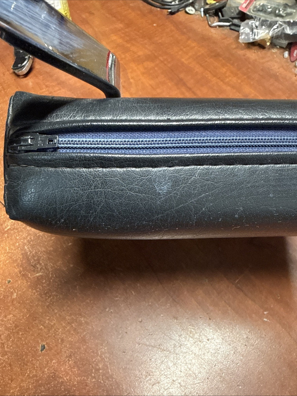 Used OEM 2002 Suzuki Volusia VL800 Passenger Backrest Sissy Bar Cushion Upright