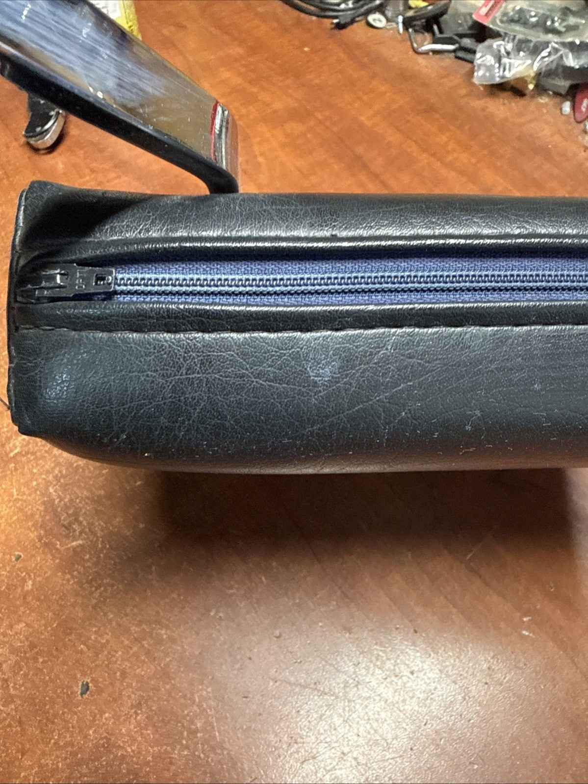 Used OEM 2002 Suzuki Volusia VL800 Passenger Backrest Sissy Bar Cushion Upright