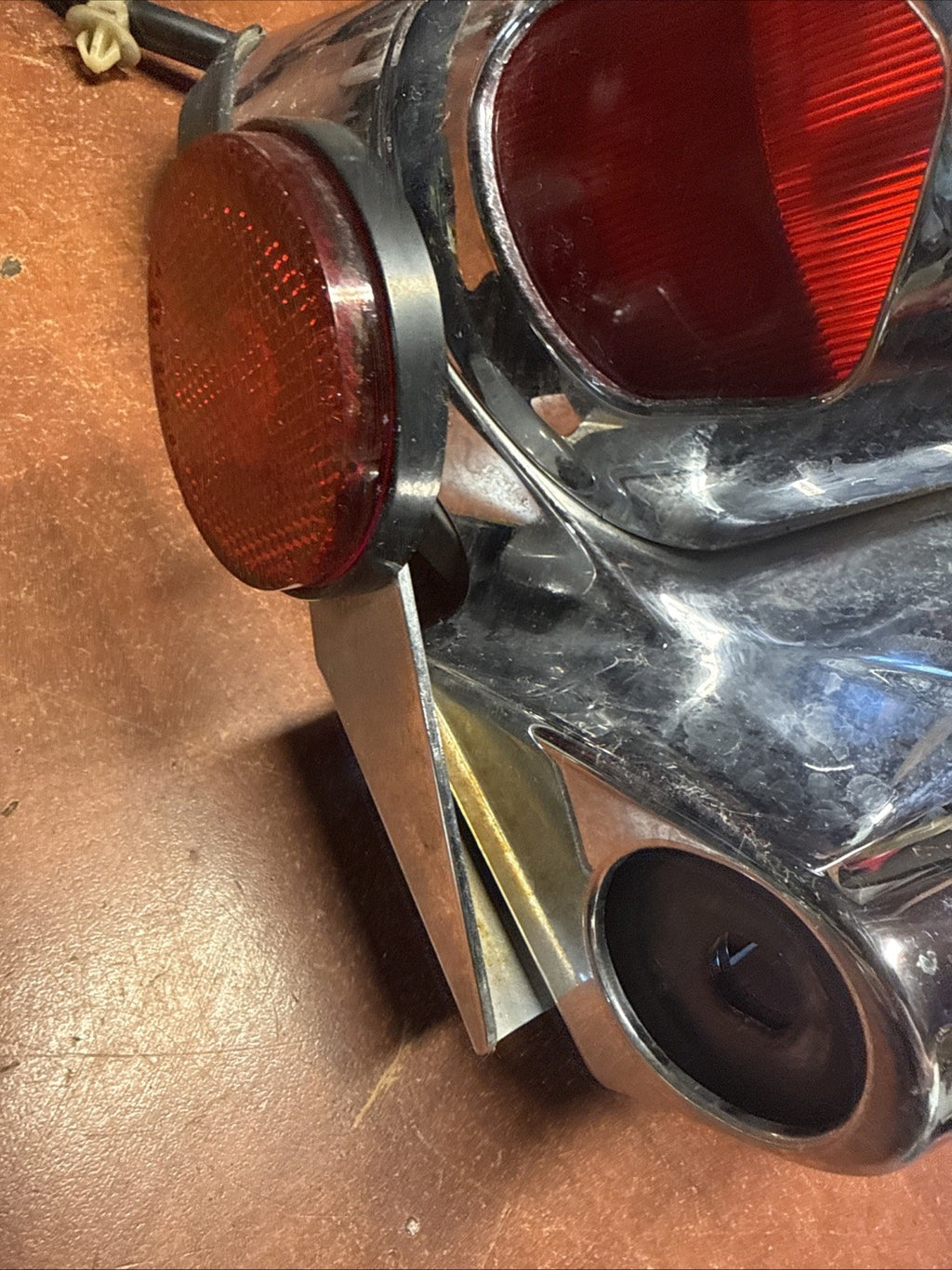 Used OEM 2002 Suzuki Volusia VL800 Rear Tail Light Brake Lamp Assembly Stanley