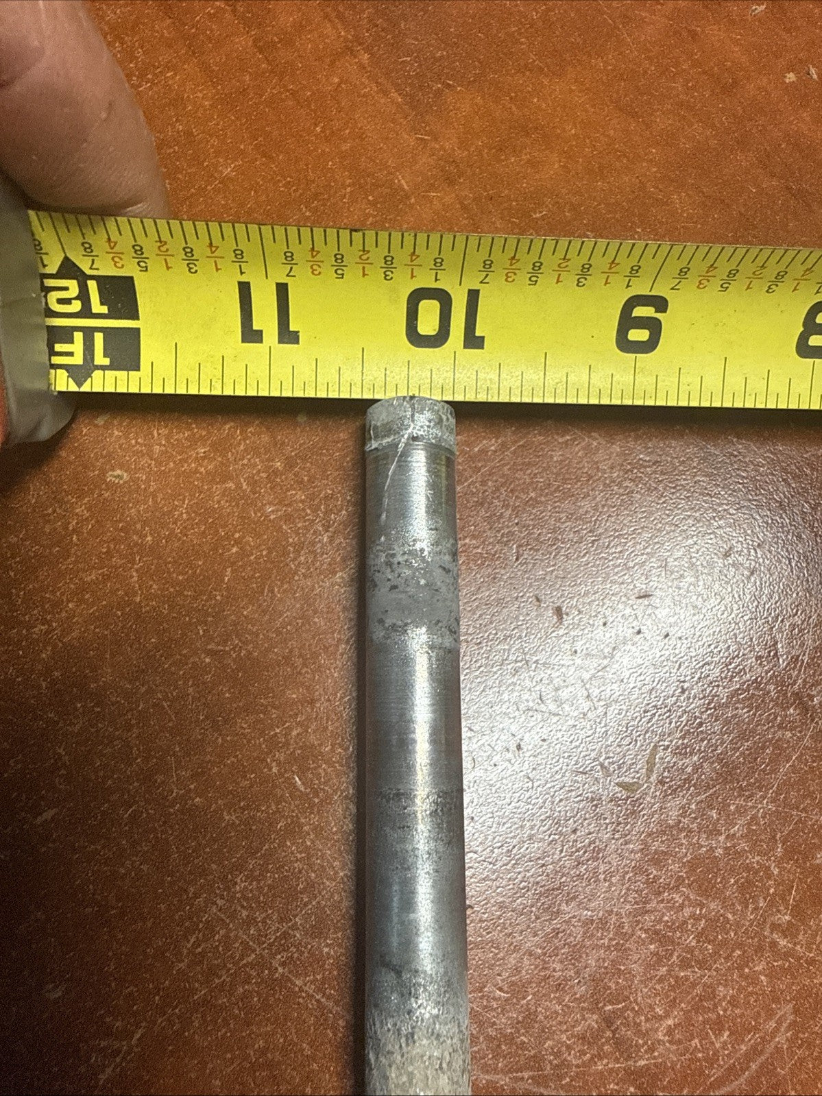 OEM Used Part: Axle 10.75L X .5D PLT for 13" Minuteman Floor Machine M13075-00