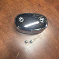 2002 Suzuki Volusia VL800 Left Side Chrome PAIR Second Air Valve Cover OEM