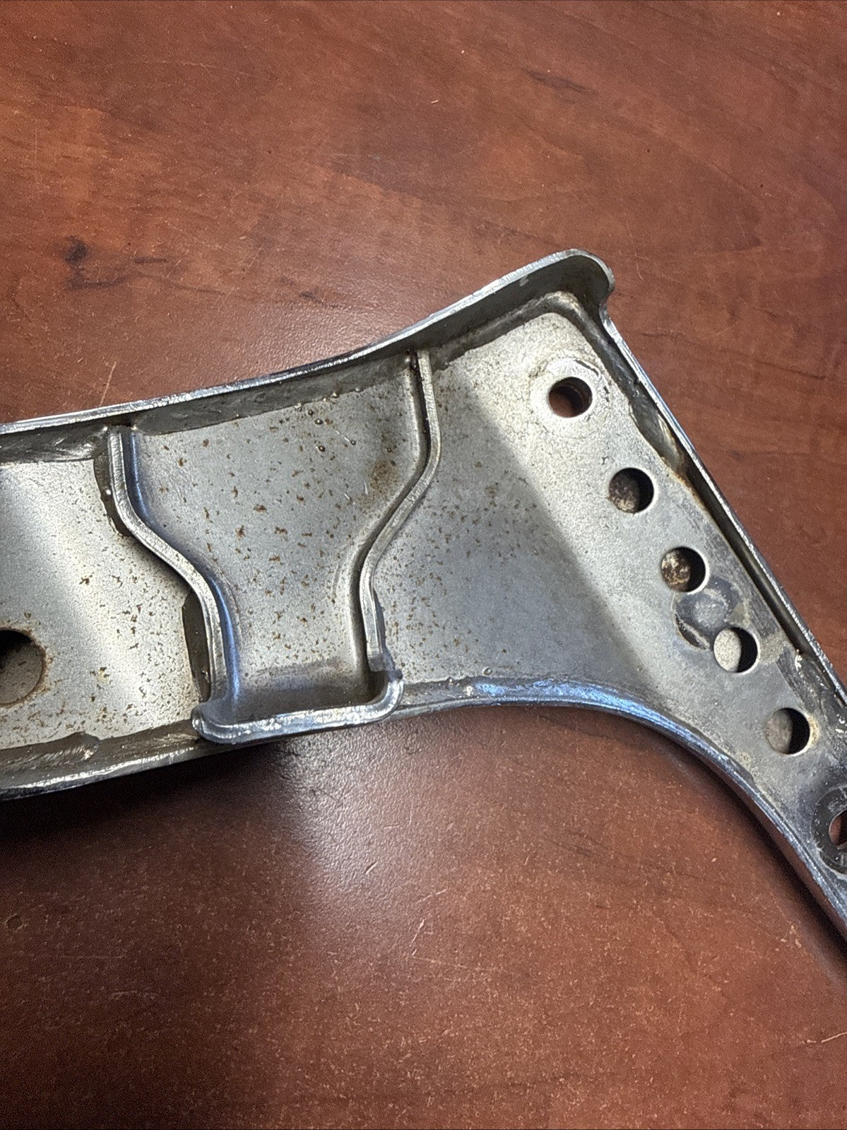 Used OEM 2002 Suzuki Volusia VL800 Rear Right Fender Side Chrome Stay Bracket RH
