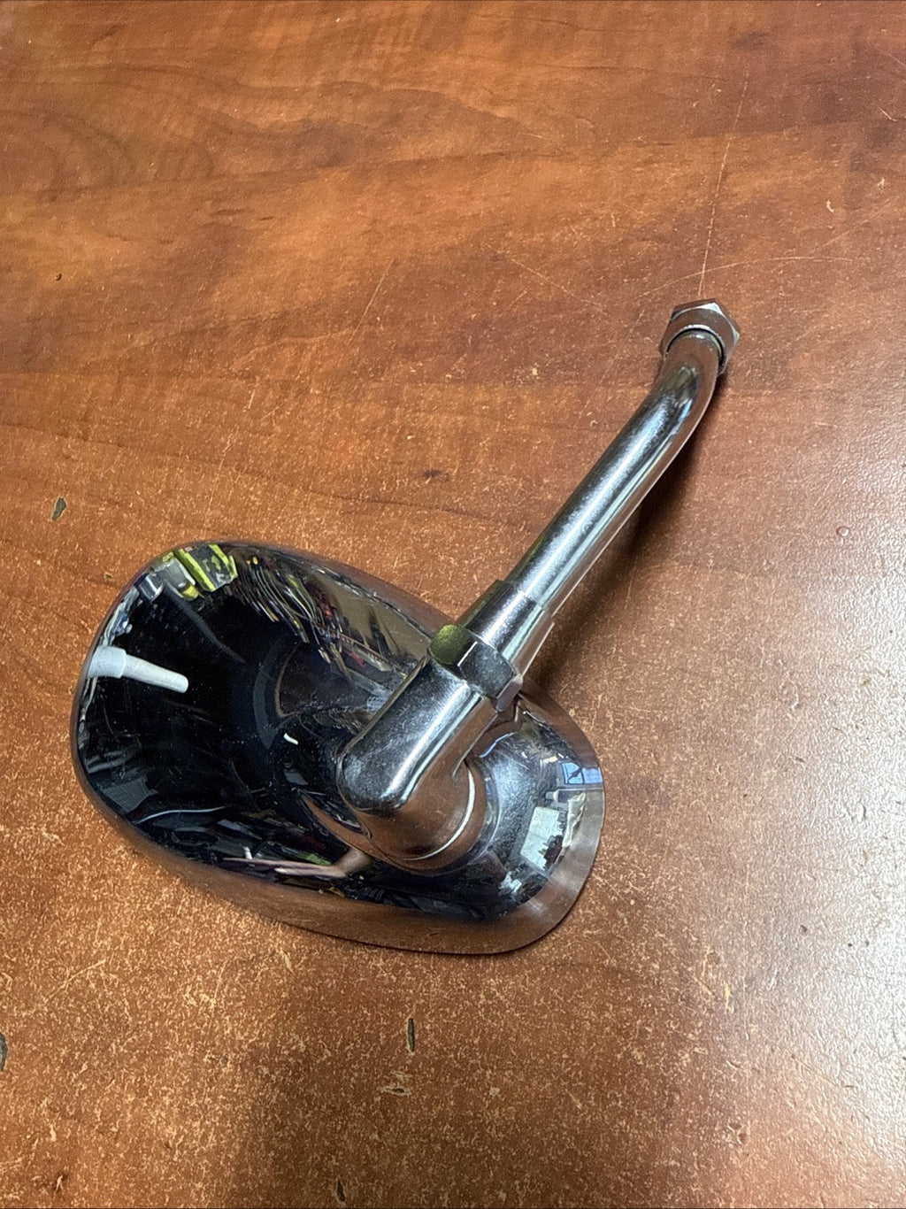 Used OEM 2002 Suzuki Volusia VL800 Left Side Chrome Rear View Mirror LH Stanley