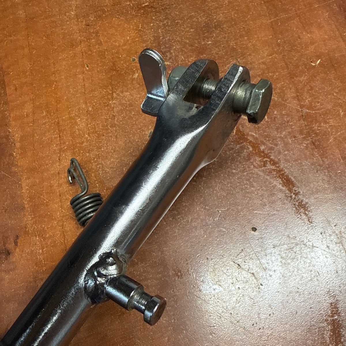 2002 Suzuki Volusia VL800 Front Left Side Lower Frame Prop Kick Stand Spring OEM