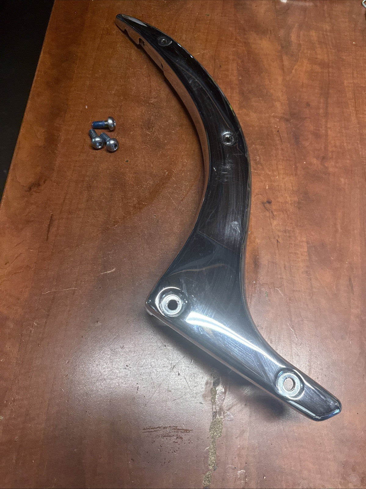 Used OEM 2002 Suzuki Volusia VL800 Rear Right Fender Side Chrome Stay Bracket RH