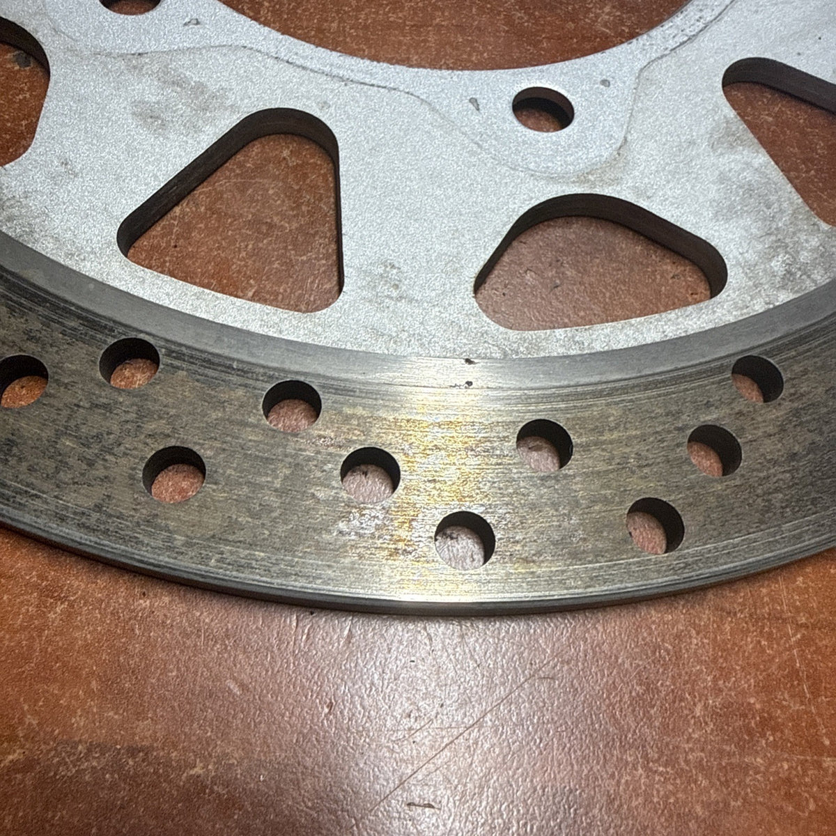 2002 Suzuki Volusia VL800 Front Wheel Brake Disc Rotor Minimal Wear OEM