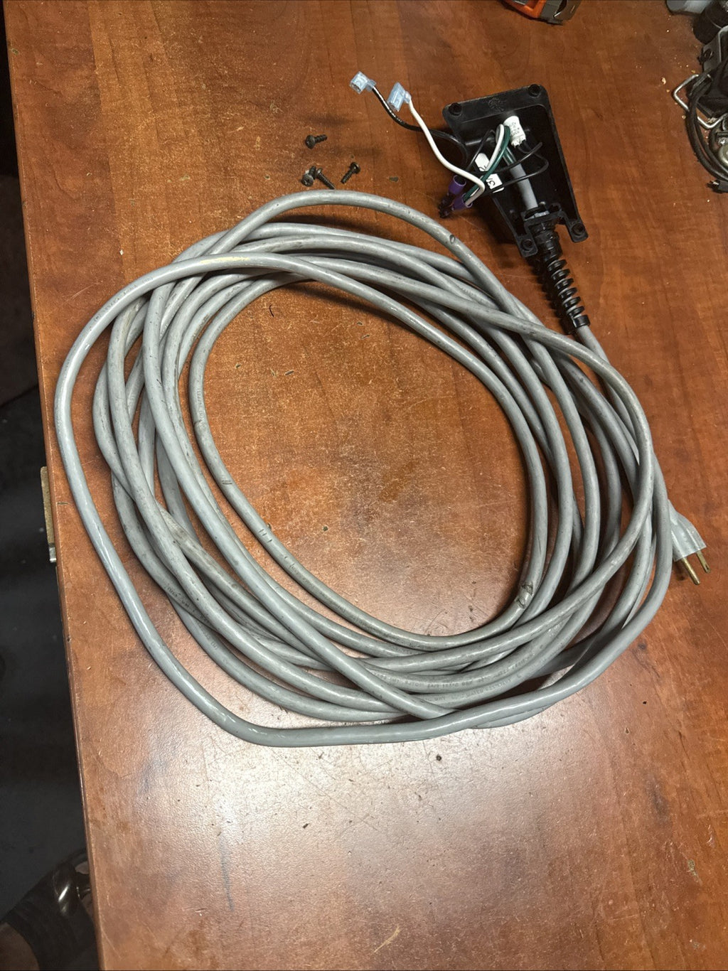 OEM Used Part: 50ft Power Cord 14/3 for 13" Minuteman Floor Machine M13075-00