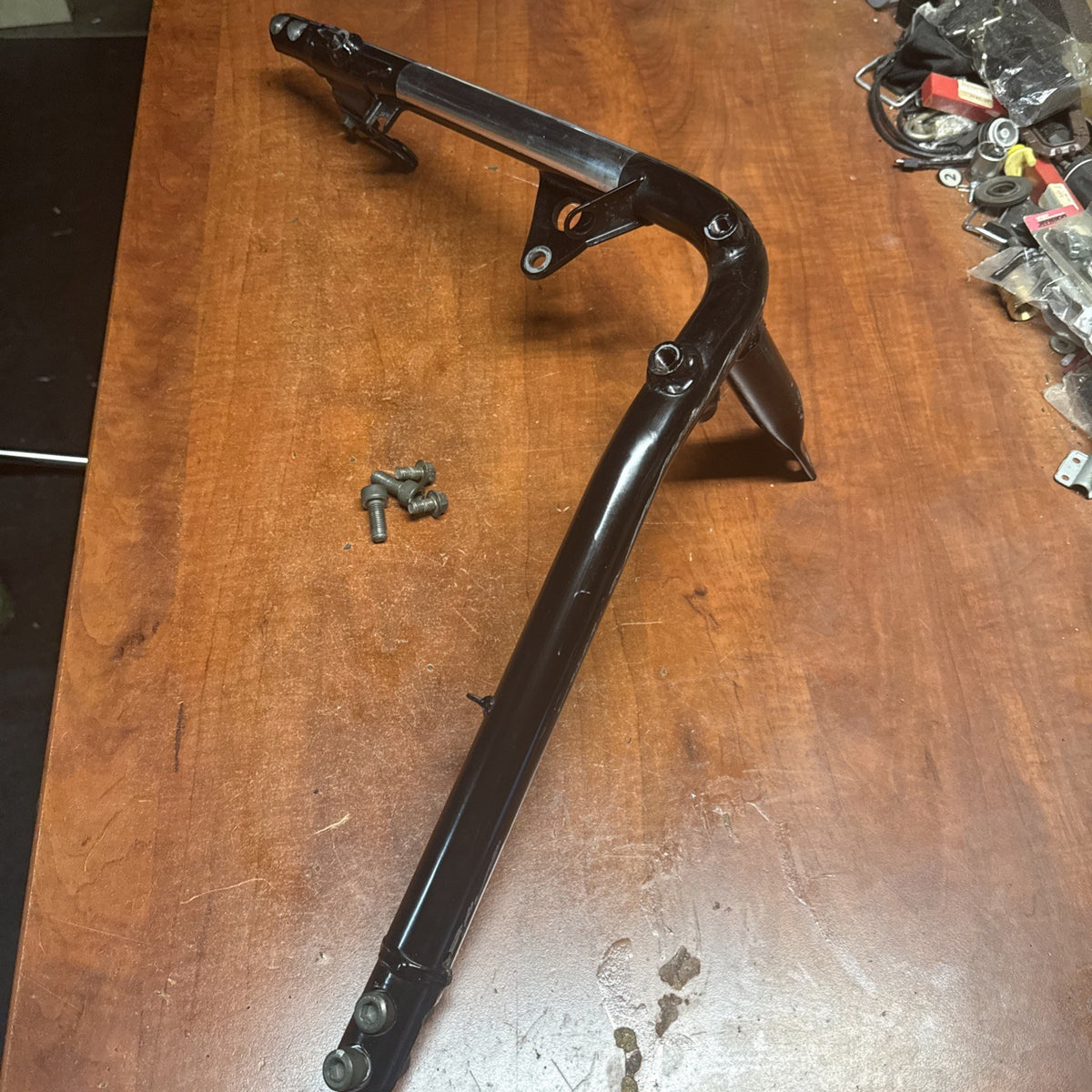 2002 Suzuki Volusia VL800 Right Lower Frame Subframe Rail Engine Crossmember