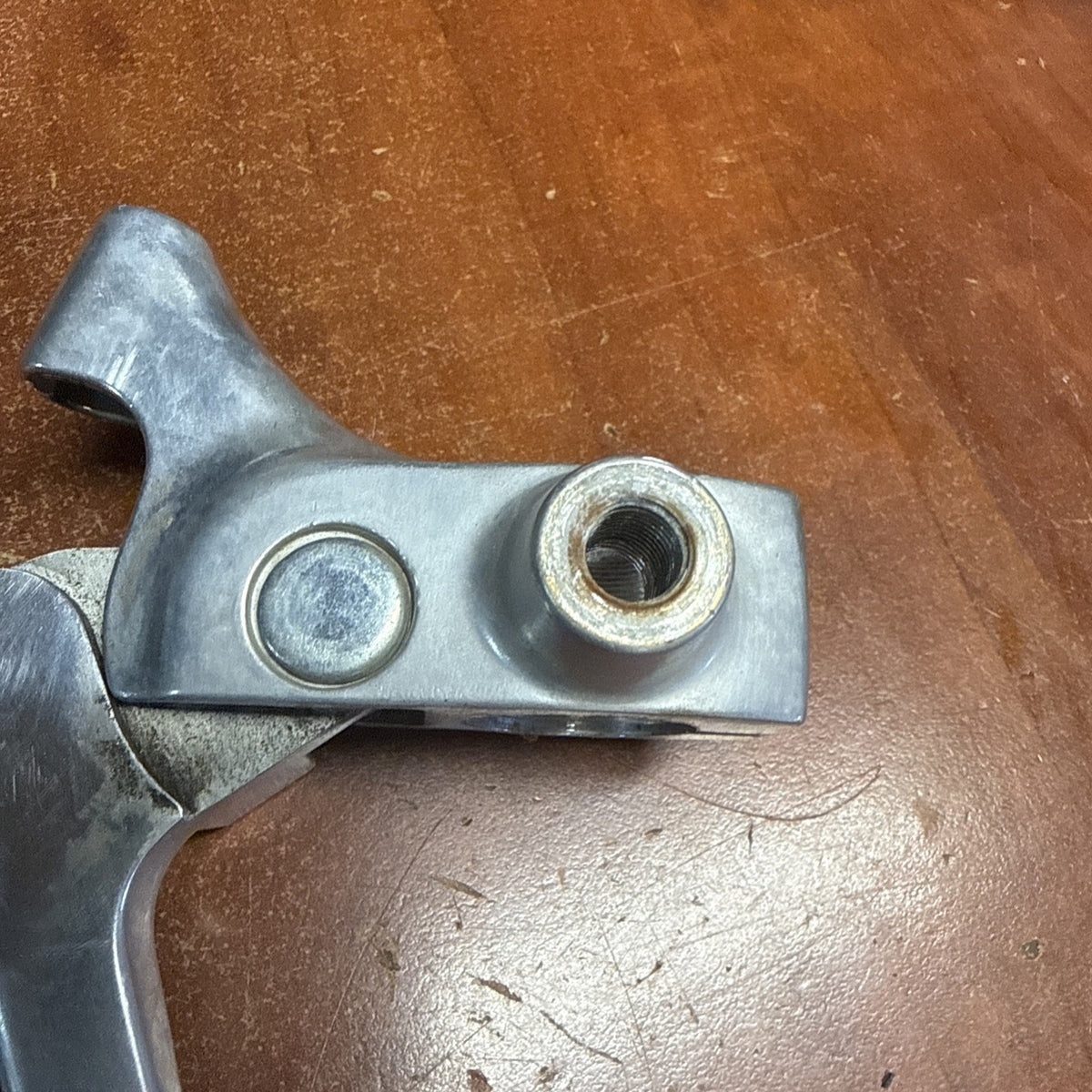 2002 Suzuki Volusia VL800 Left Clutch Lever Handle & Perch Mount Bracket OEM