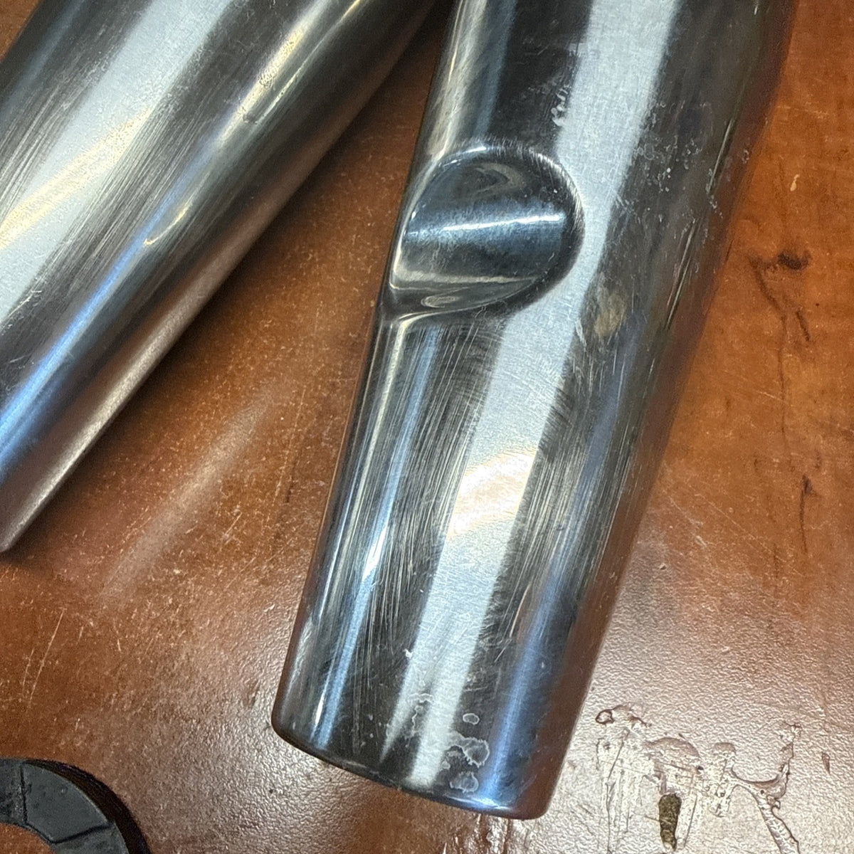 Suzuki Volusia 800 VL800 Steering Front Fork Upper Shroud Chrome Covers Washers