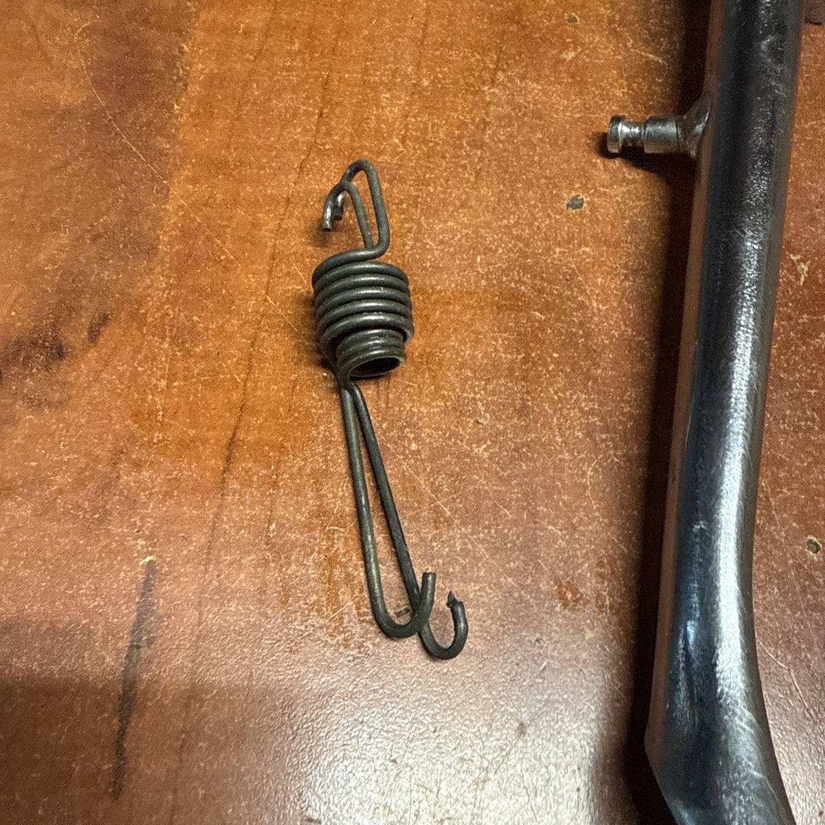 2002 Suzuki Volusia VL800 Front Left Side Lower Frame Prop Kick Stand Spring OEM