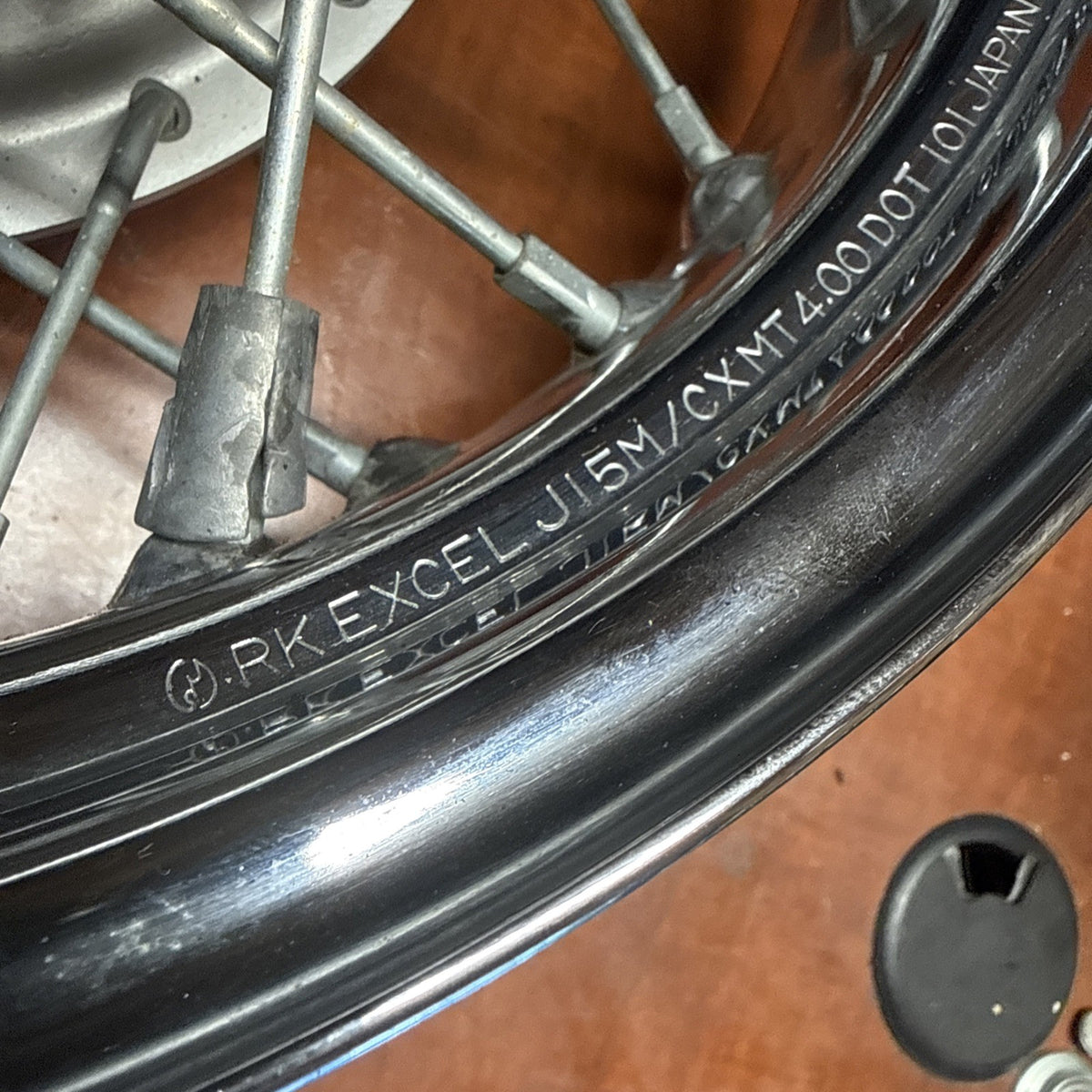 Suzuki Volusia 800 VL800 Rear Spoke Wheel Rim Hub 15x4.00 Cushions 2002