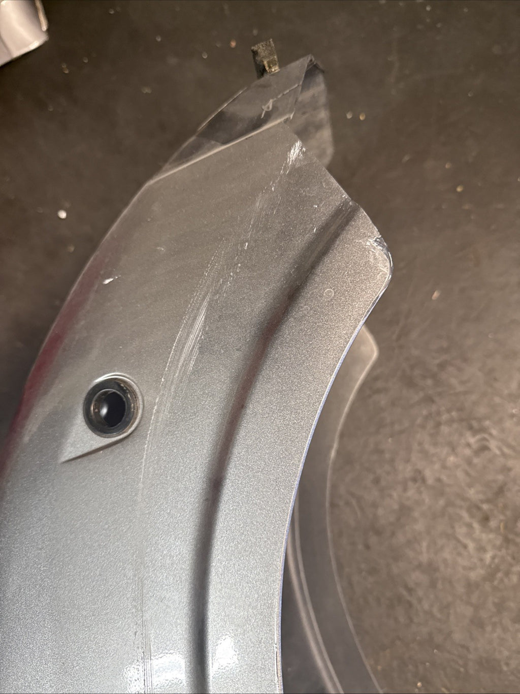 Used OEM 2002 Suzuki Volusia VL800 Rear Fender Painted Plastic Cowl See Descrip