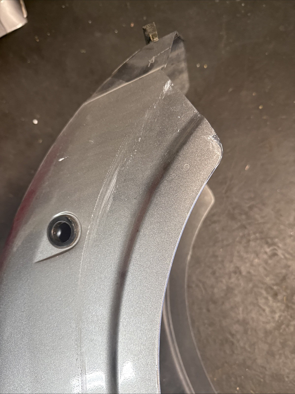 Used OEM 2002 Suzuki Volusia VL800 Rear Fender Painted Plastic Cowl See Descrip