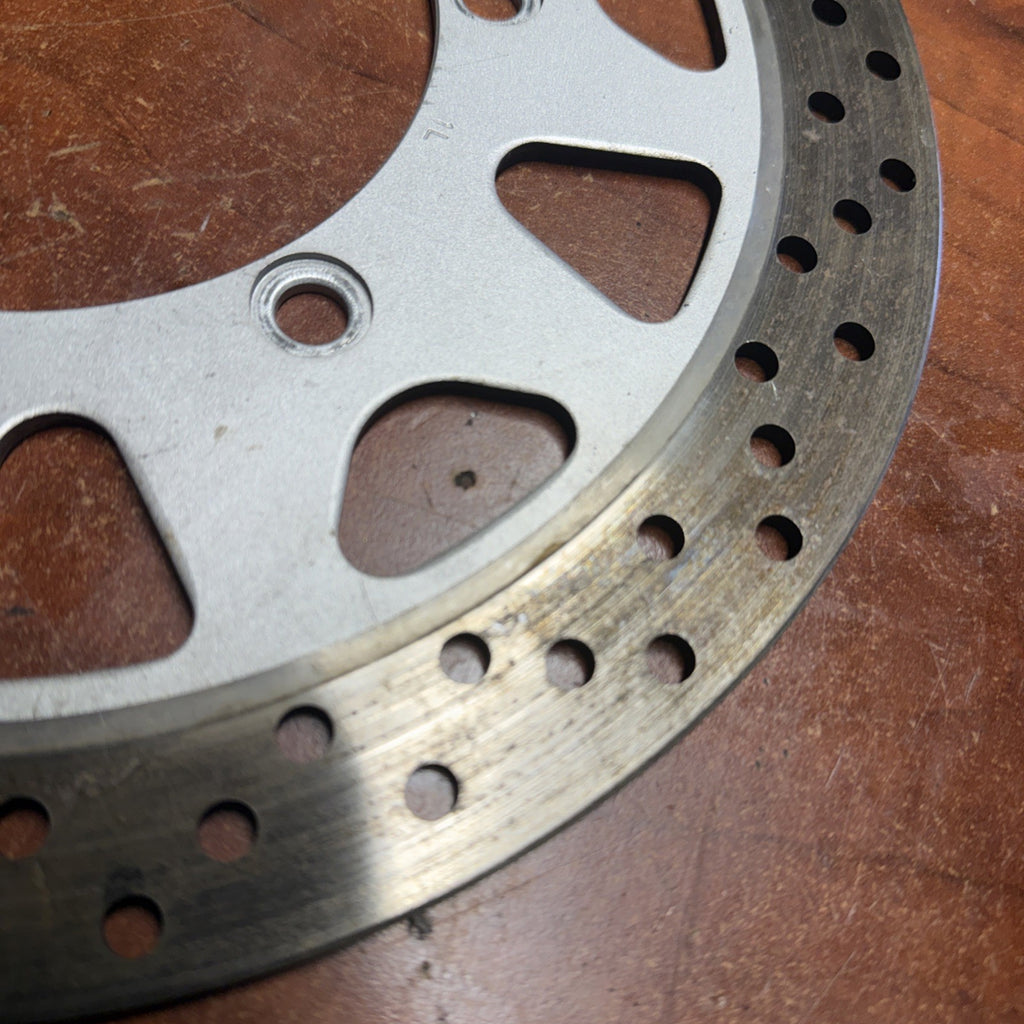 2002 Suzuki Volusia VL800 Front Wheel Brake Disc Rotor Minimal Wear OEM