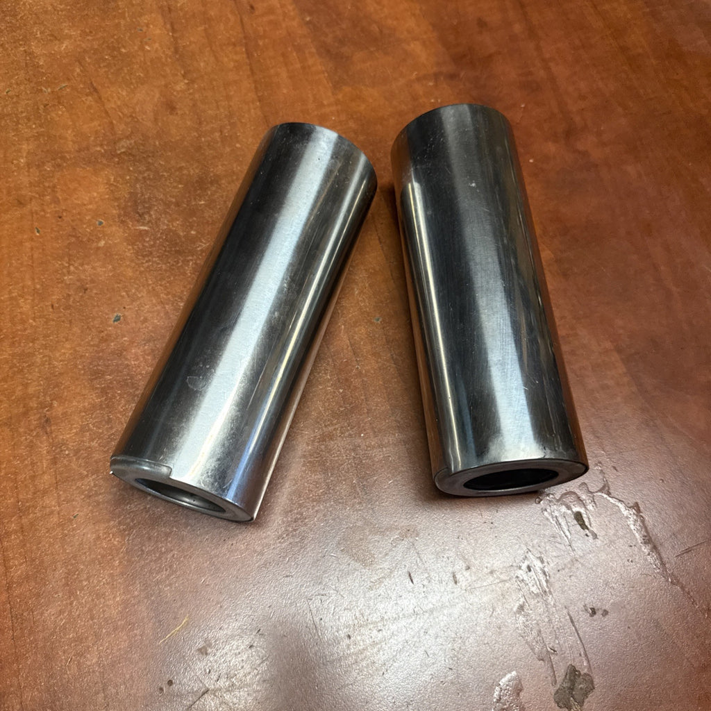 Suzuki Volusia 800 VL800 Front Fork Lower Shroud Tube Chrome Covers Washers Pair