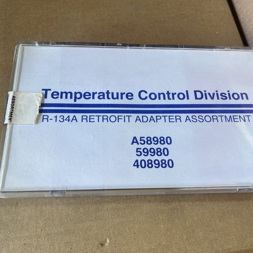 New A/C System Retrofit Kit 4 Seasons 59980 R-134A Retrofit Adapters Assortment