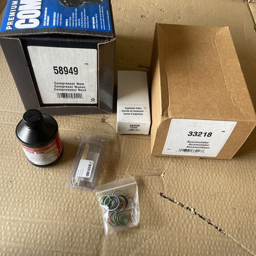 NEw OEM Parts A/C Compressor-New- w/Kit   Four Seasons   3983NK Fits See Desc.
