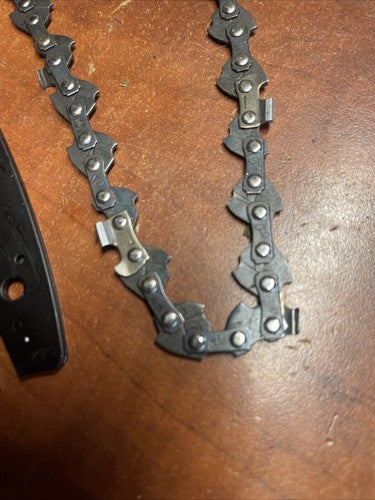 New OEM Parts 8” Guide Bar/Chain Assy For Ryobi P4360 Cordless 18V 8” Pole Saw