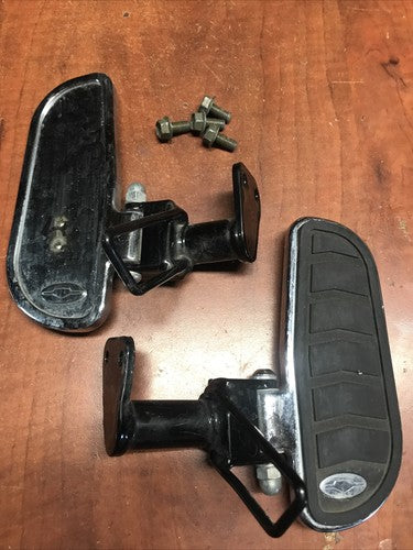 2002 Suzuki Volusia VL800 Passenger Rear Footrest Brackets Custom Floorboards