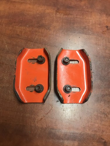 Used OEM Parts 2x Skid Shoe Runner Assembly for Ariens 920006 Snowblower 24