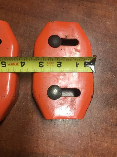 Used OEM Parts 2x Skid Shoe Runner Assembly for Ariens 920006 Snowblower 24
