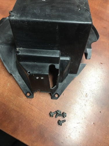 2002 Suzuki Volusia VL800 Main Battery Box Case Holder Plastic Housing Bolts OEM