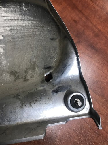 2002 Suzuki Volusia VL800 Left Side Frame Lower Cover Chrome Trim Panel OEM